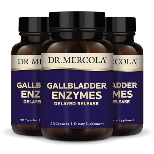 Dr. Mercola Gallbladder Enzymes Delayed Release, 90 Servings (90 Capsules)