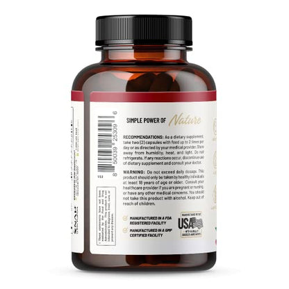 Snap Supplements Blood Sugar Blend - Support Healthy Blood Sugar, 60 Capsules