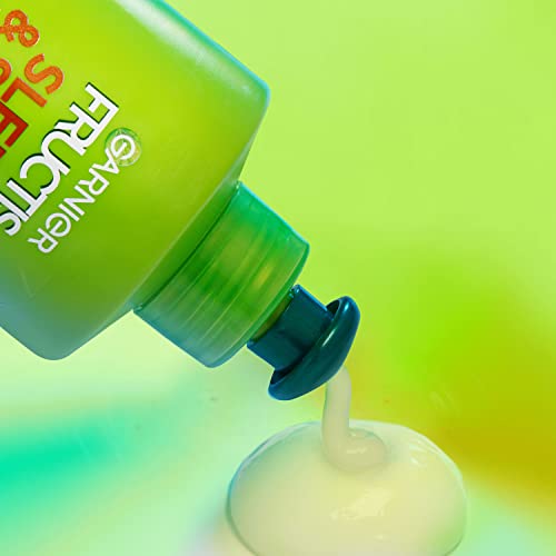 Garnier Fructis Sleek & Shine Shampoo, Conditioner + Leave-In Conditioer Set for Frizzy