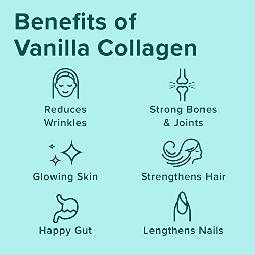 Further Food Best Collagen Peptides Powder Vanilla Flavored Keto Grass-Fed Collagen