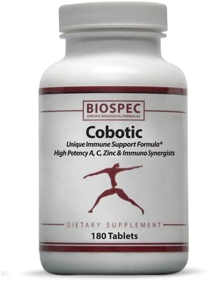 BIOSPEC NUTRITIONALS Cobotic - Immune Support Supplement - Vitamin A, Vitamin C, Vitamin D, Vitamin E, Zinc
