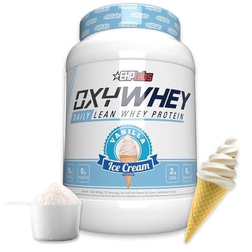 EHPlabs OxyWhey Whey Protein Isolate Powder - 25g of Whey Isolate Protein Powder