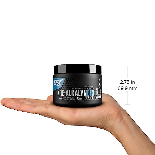 EFX Sports Kre-Alkalyn EFX Powder | pH Correct Creatine Monohydrate Powder Supplemen