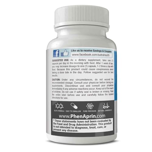 PhenAprin XR Maximum Strength Appetite Suppressant Diet Pills - 2-Pack, Metabolism Boosting