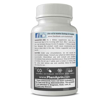 PhenAprin XR Maximum Strength Appetite Suppressant Diet Pills - 2-Pack, Metabolism Boosting