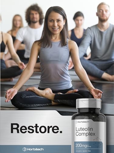Luteolin Complex with Rutin | 50 Capsules | Vegetarian, Non-GMO & Gluten Free Flavonoid