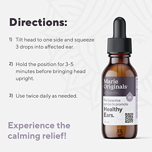 Organic Ear Oil for Earache Irritation, All Natural Eardrops for Infection