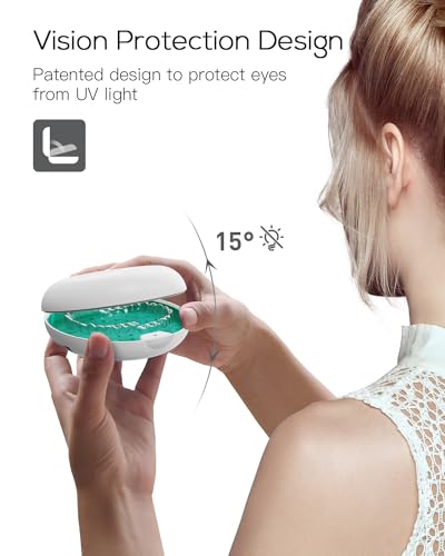 VEAMOR UVC Retainer Case Upgraded, Case Compatible for Invisalign 500mAh Battery