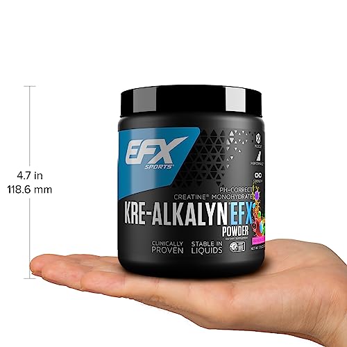 EFX Sports Kre-Alkalyn EFX Powder | pH Correct Creatine Monohydrate Powder Supple