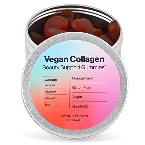 Habit + Habitat Vegan Beauty Support Gummies Collagen Booster with Biotin, Vitamin C, A