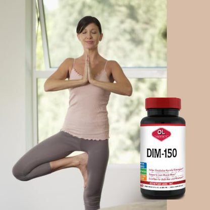 Olympian Labs DIM Supplement 150mg - DIM Diindolylmethane 60 Capsule Supply of DIM