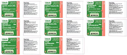 OLLOIS Homeopathy 20-Remedy Starter Kit (Organic & Lactose-Free