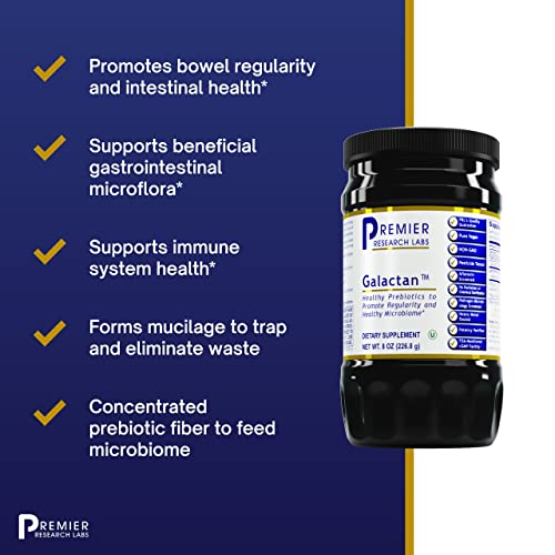 Premier Research Labs Galactan - Prebiotics for Regularity & Healthy Microbiome