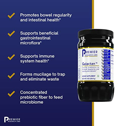 Premier Research Labs Galactan - Prebiotics for Regularity & Healthy Microbiome