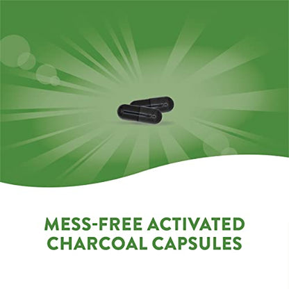Nature's Way Activated Charcoal - Digestive Supplement - Active Charcoal Supplement