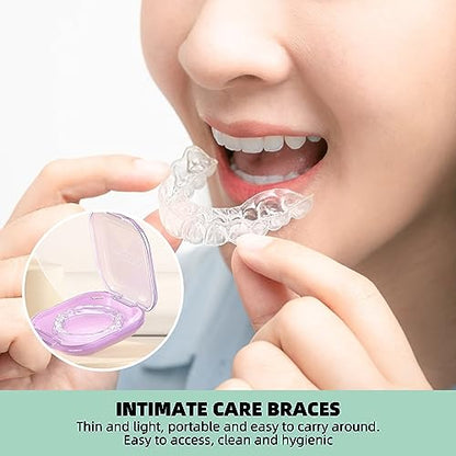 OFIDUS Retainer Case, Aligner Case with Silicone Protection Pad, Compact Orthodontic