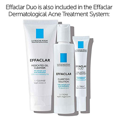 La Roche-Posay Effaclar Duo Dual Action Acne Spot Treatment Cream with Benzoyl Peroxid