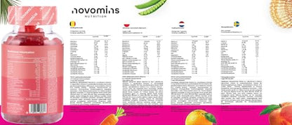 Novomins Meno-Balance Gummies – Menopause Support – Perimenopause and Post Menopause