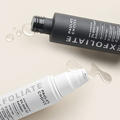 Paula's Choice SKIN PERFECTING 8% AHA Gel Exfoliant & 2% BHA Liquid Duo - Facial