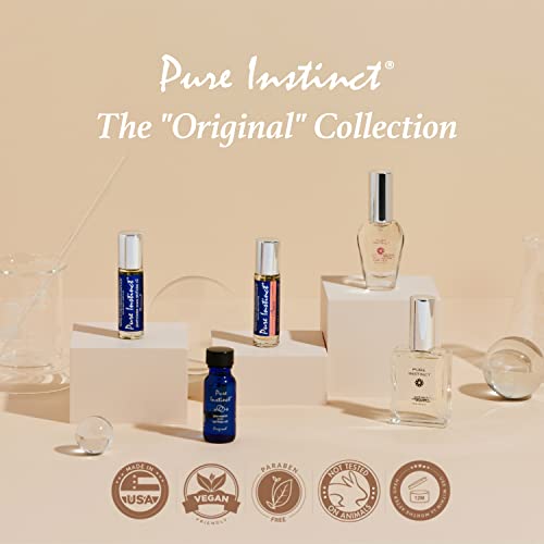 Pure Instinct Roll-On - The Original Pheromone Infused Essential Oil Perfume Cologne