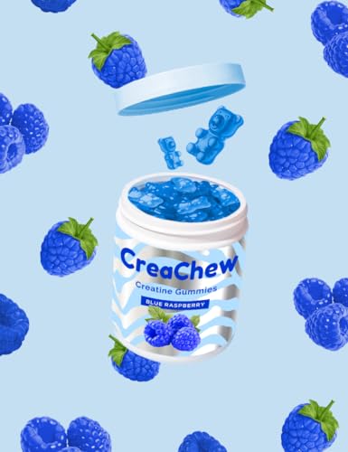 CreaChew Enhanced Creatine Monohydrate Gummies, Creatine Gummies for Men and Wom