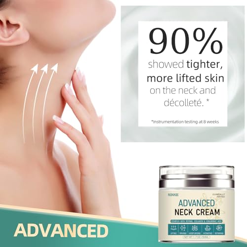 Neck Cream for Tightening Firming: Instant Face Lift Cream - Wrinkle Cream for Women