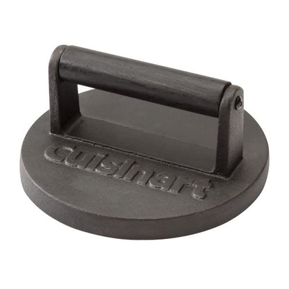 Cuisinart CSBK-400, Smashed Burger Kit, Cast Iron , 6" Patty