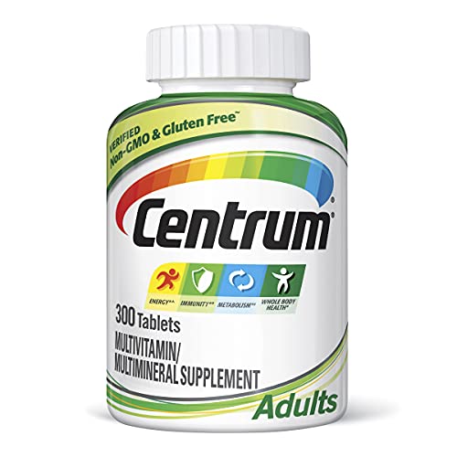 Centrum Adult Multivitamin/Multimineral Supplement with Antioxidants, Zinc, Vitamin D3 