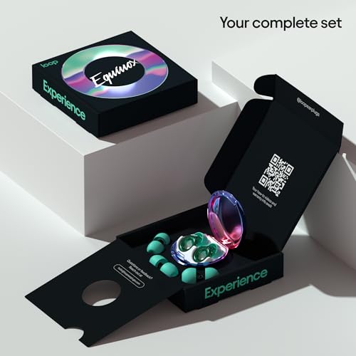Loop Experience Equinox Earplugs – High-Fidelity Reusable Earplugs | Colourful