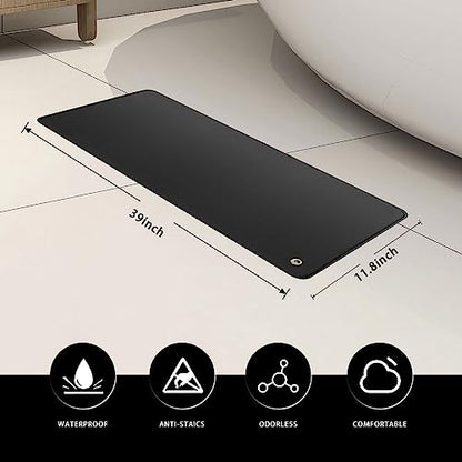 EOHELGRO Grounding Mat Kit, Grounding Mats with 15 Foot Cord, Foot Pad/Computer Mouse Mat