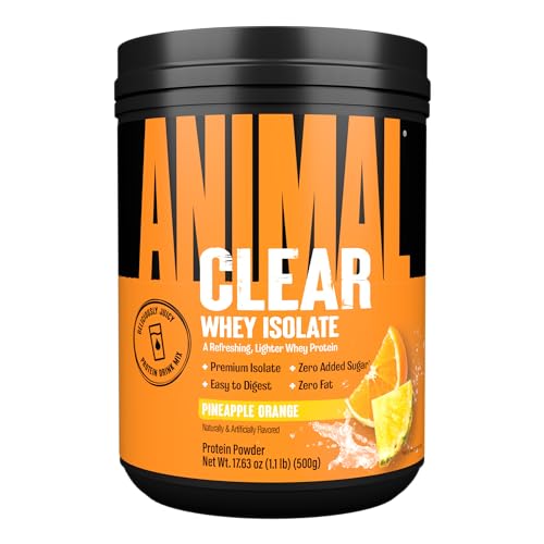 Clear Whey Isolate Protein Powder - Easy to Digest and Mix, 5g BCAA, Deliciously Juicy