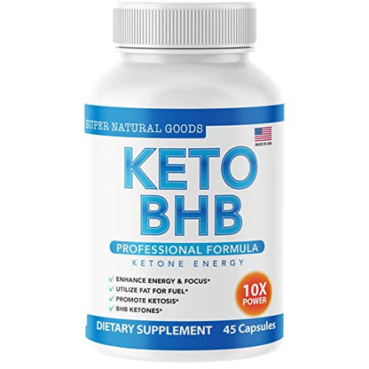 Keto BHB with Apple Cider Vinegar - Reach Ketosis Faster, Boost Energy, Suppress Cravings
