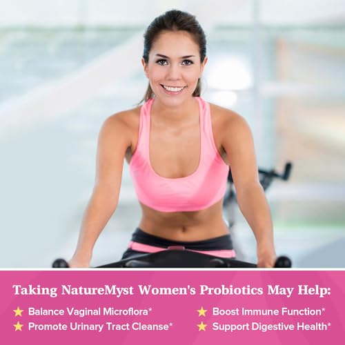NatureMyst Women’s Probiotics 100 Billion, 20 Targeted Strains with Organic Cranberry