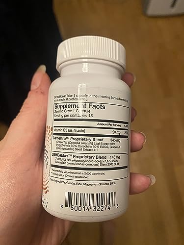 SANE Luminae Healthy Supplement Pills with 7-Keto DHEA - Lower Your Set-Point Weight