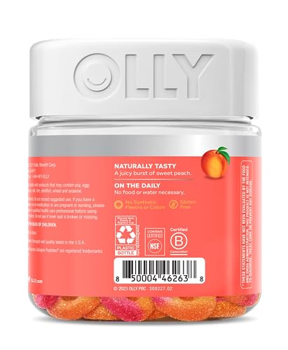OLLY Collagen Gummy Rings, 2.5g of Clinically Tested Collagen, Boost Skin Elasticity & Reduce