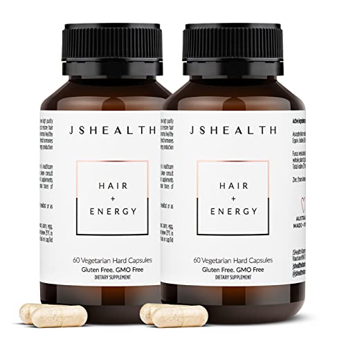 JSHealth Vitamins Hair and Energy Formula Hair Growth Vitamins | Hair Vitamins 