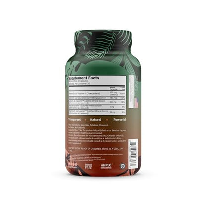EarthNutri D3 + K2 Bone & Heart Health - 72 Trace Minerals, Vitamin D3 Vitashine, MENA