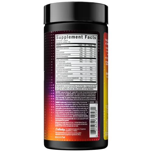 MuscleTech Burn iQ Smart Thermo Supplement Fueled with Paraxanthine Enhanced