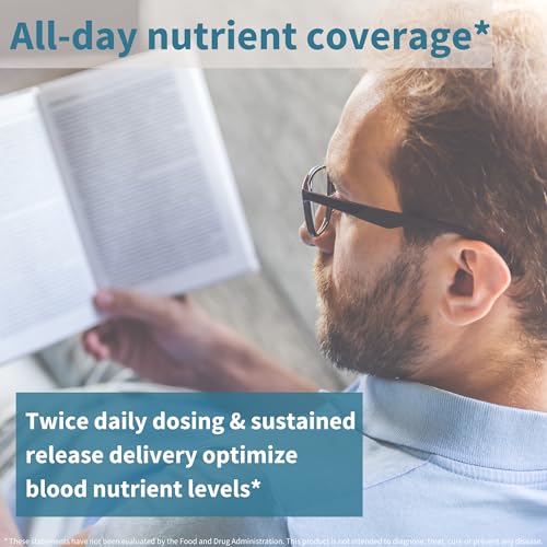 Men's Multivitamin, Clean Label & Vegan, High Strength Formula Without Iron, Daily Energy
