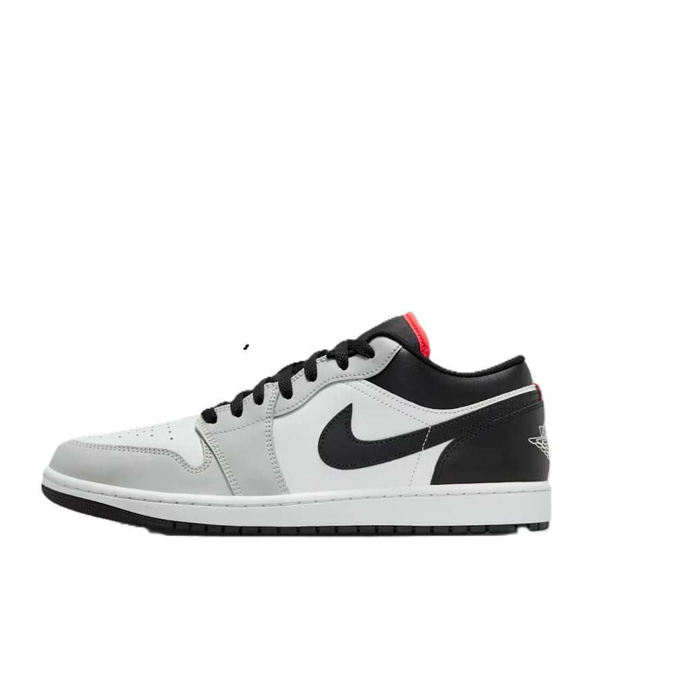 Air Jordan 1 Low Men's Shoes (Neutral Grey/Summit White/Infrared 23/Black) Size 10.5