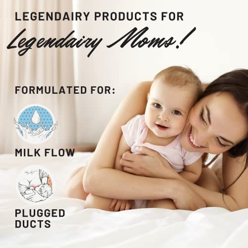 Legendairy Milk Liquid Gold + Sunflower Lecithin Lactation Supplement for Milk Supply