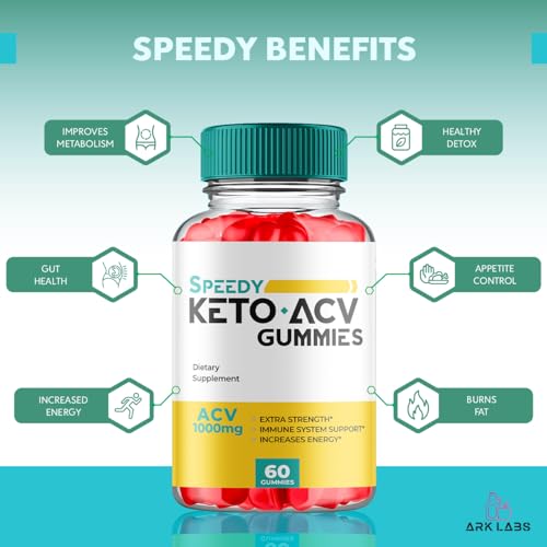 Speedy Keto ACV Gummies Advanced Weight Loss, Speedy Keto ACV Gummies 1000MG