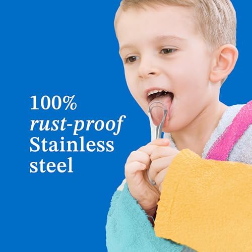 Mouthology Kid's Strawberry Toothpaste and Kid's Tongue Scraper