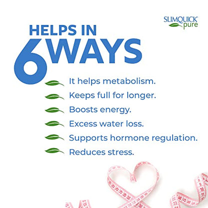 Slimquick Pure 3x Extra Strength Pill for Women, Helps Achieve Weight