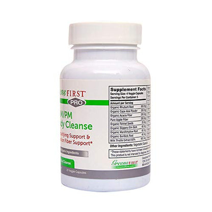 Greens First Full Body AM/PM Cleanse, 20 Veggie Capsules – Supplement for Natural Detox