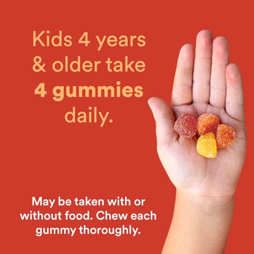 SmartyPants Kids Multivitamin Gummies: Omega 3 Fish Oil (EPA/DHA), Vitamin D3, C