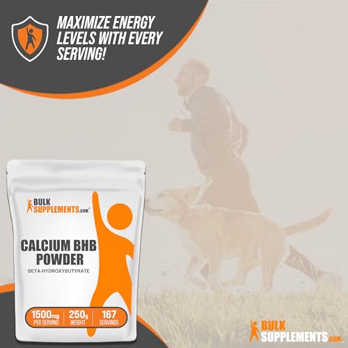 BulkSupplements.com Calcium BHB Powder - Beta-HydroxyButyrate Powder, BHB Supplement