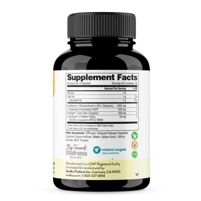 Sandhu's Gut Health - Prebiotic, Probiotic, Postbiotic & L-Glutamine – Digestive Health