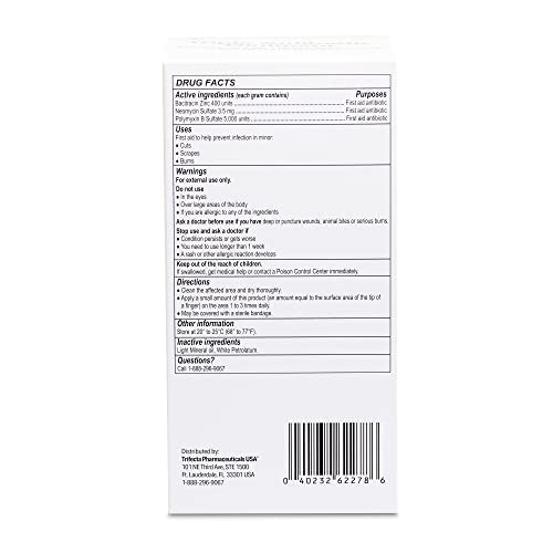 Globe (144 Packets) Triple Antibiotic Ointment 0.9g, Single Packet, First Aid Ointment