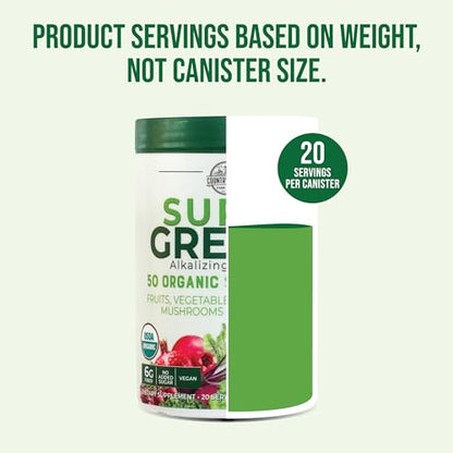 Country Farms Super Greens Natural Flavor, 50 Organic Super Foods, USDA Organic